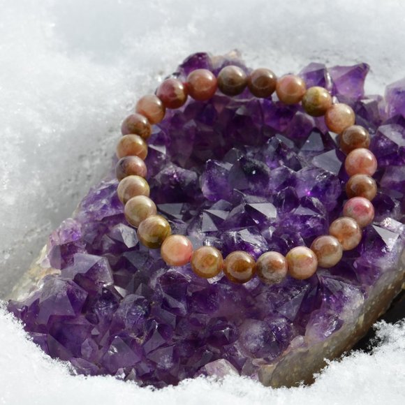 Crystalbabyhkyyc 🔮 7mm + Watermelon Tourmaline Bracelet - Picture 2 of 6